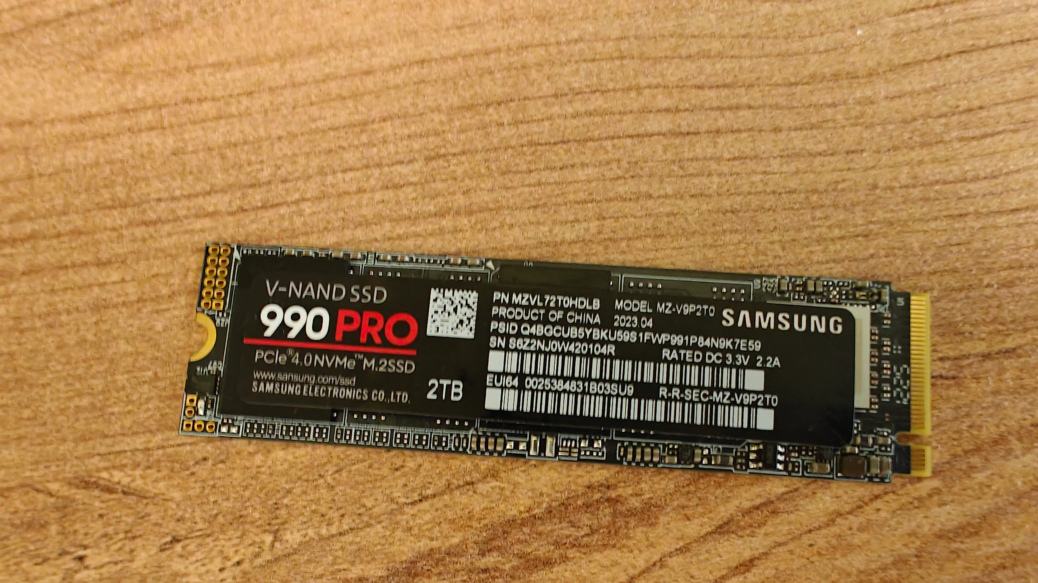 Samsung 990 Pro 2TB fals - clonare imposibilă, descoperit în zona