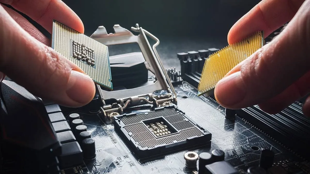 Înlocuire CPU procesor București - upgrade Intel AMD socket compatibilitate MIRO Soft