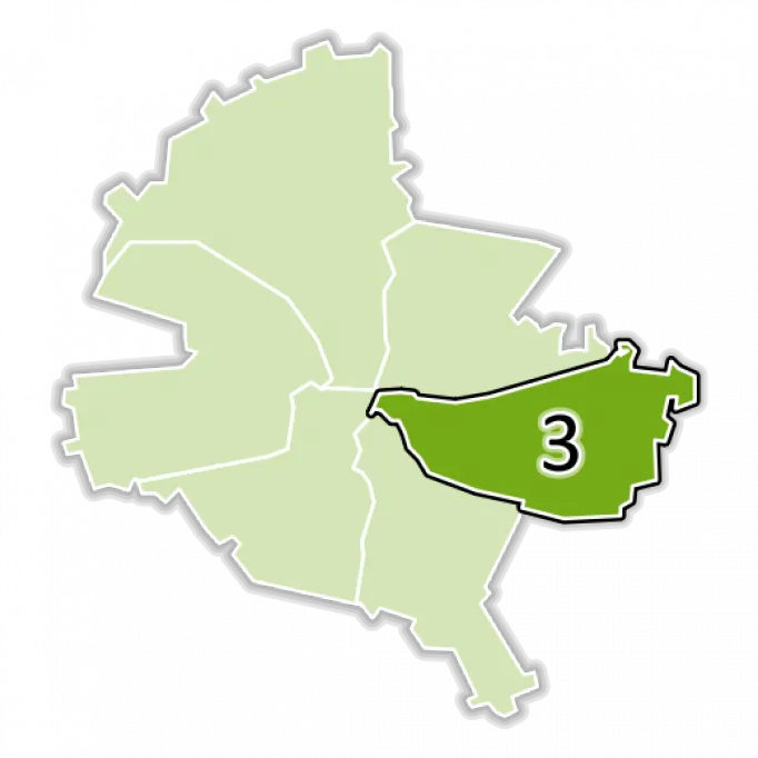 Harta Sectorului 3 din București